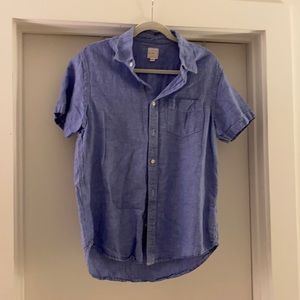 Blue Gap short sleeve button down